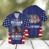 Monster Truck Red White And Boom 4th of July Short Sleeve Hawaiian Shirt