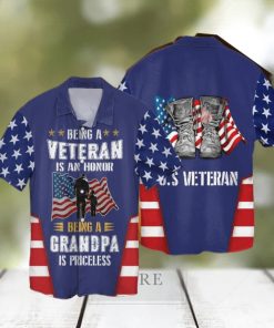 Veteran Grandpa Aloha Hawaiian Shirts For Men For Women