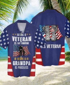 Veteran Grandpa Aloha Hawaiian Shirts For Men For Women