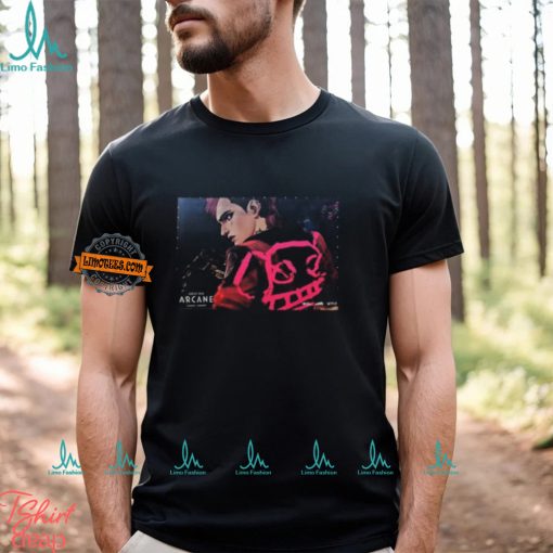 Vi League Of Legend Arcane Season 2 New Character Poster Vintage T Shirt