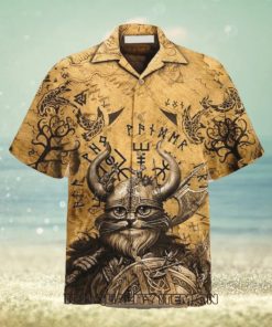 Viking Good Meows Warrior Hawaiian Shirt