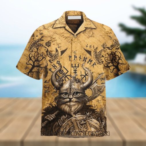 Viking Good Meows Warrior Hawaiian Shirt