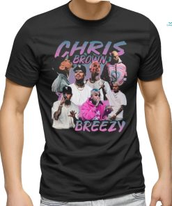 Vintage Chris Brown Breezy Hip Hop T Shirt