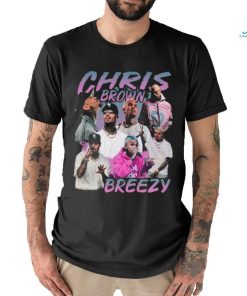 Vintage Chris Brown Breezy Hip Hop T Shirt