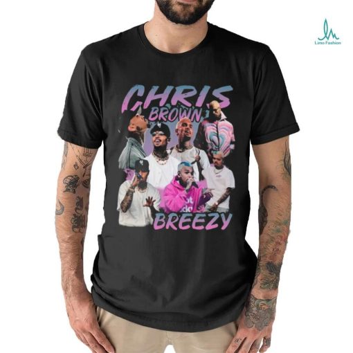Vintage Chris Brown Breezy Hip Hop T Shirt