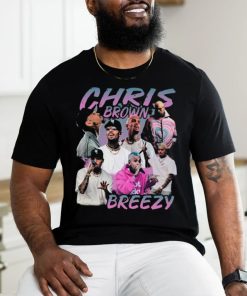 Vintage Chris Brown Breezy Hip Hop T Shirt