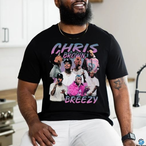 Vintage Chris Brown Breezy Hip Hop T Shirt