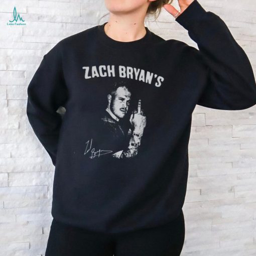 Vintage Zach Bryan Signature Shirt