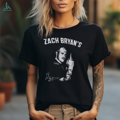 Vintage Zach Bryan Signature Shirt