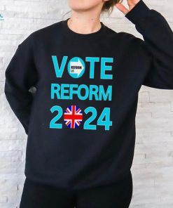 Vote Reform 2024 Reform UK shirt