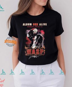 WASP 2024 Album One Alive World Tour 24 Classic T Shirt