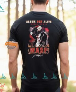 WASP 2024 Album One Alive World Tour 24 Classic T Shirt