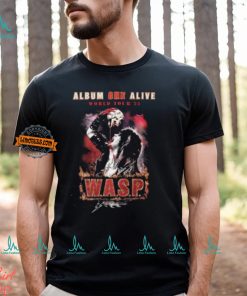 WASP 2024 Album One Alive World Tour 24 Classic T Shirt