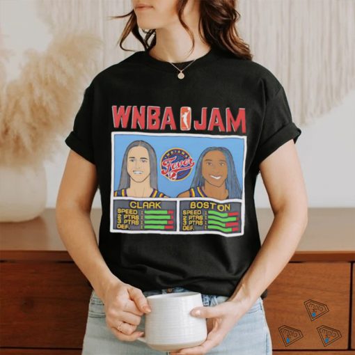 WNBA Jam Fever Clark And Boston shirt