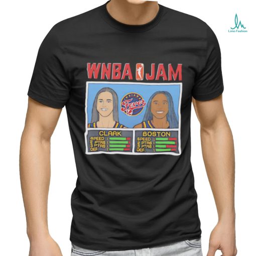 WNBA Jam Fever Clark And Boston shirt