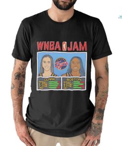 WNBA Jam Fever Clark And Boston shirt