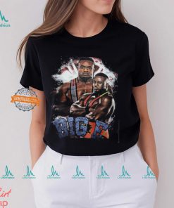WWE Big E Fierce Face Mens Black T shirt