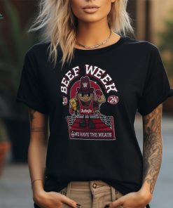WWE x Arby's Beef Week 2024 T Shirt