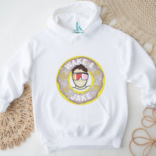 Wake and Jake donut shirt