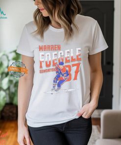 Warren Foegele Edmonton hockey player name shirt