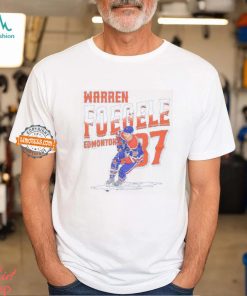 Warren Foegele Edmonton hockey player name shirt