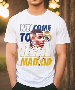 Welcom To Real Madrid Kylian Mbappe shirt