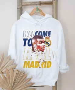 Welcom To Real Madrid Kylian Mbappe shirt