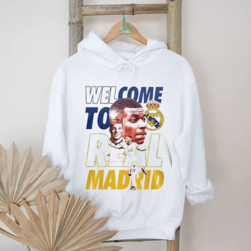 Welcom To Real Madrid Kylian Mbappe shirt