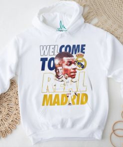 Welcom To Real Madrid Kylian Mbappe shirt