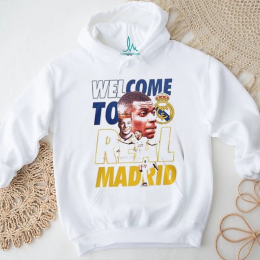 Welcom To Real Madrid Kylian Mbappe shirt