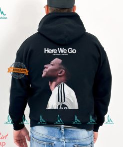 Welcome Kylian Mbappe To Real Madrid Here We Go Vintage T Shirt