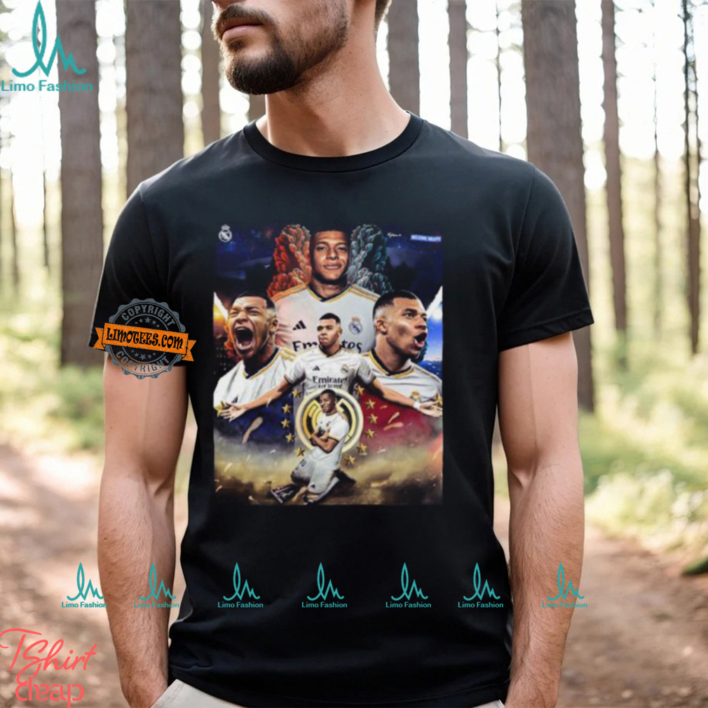 Welcome Kylian Mbappé To Real Madrid Vintage T Shirt Welcome Kylian Mbappé To Real Madrid Vintage T Shirt