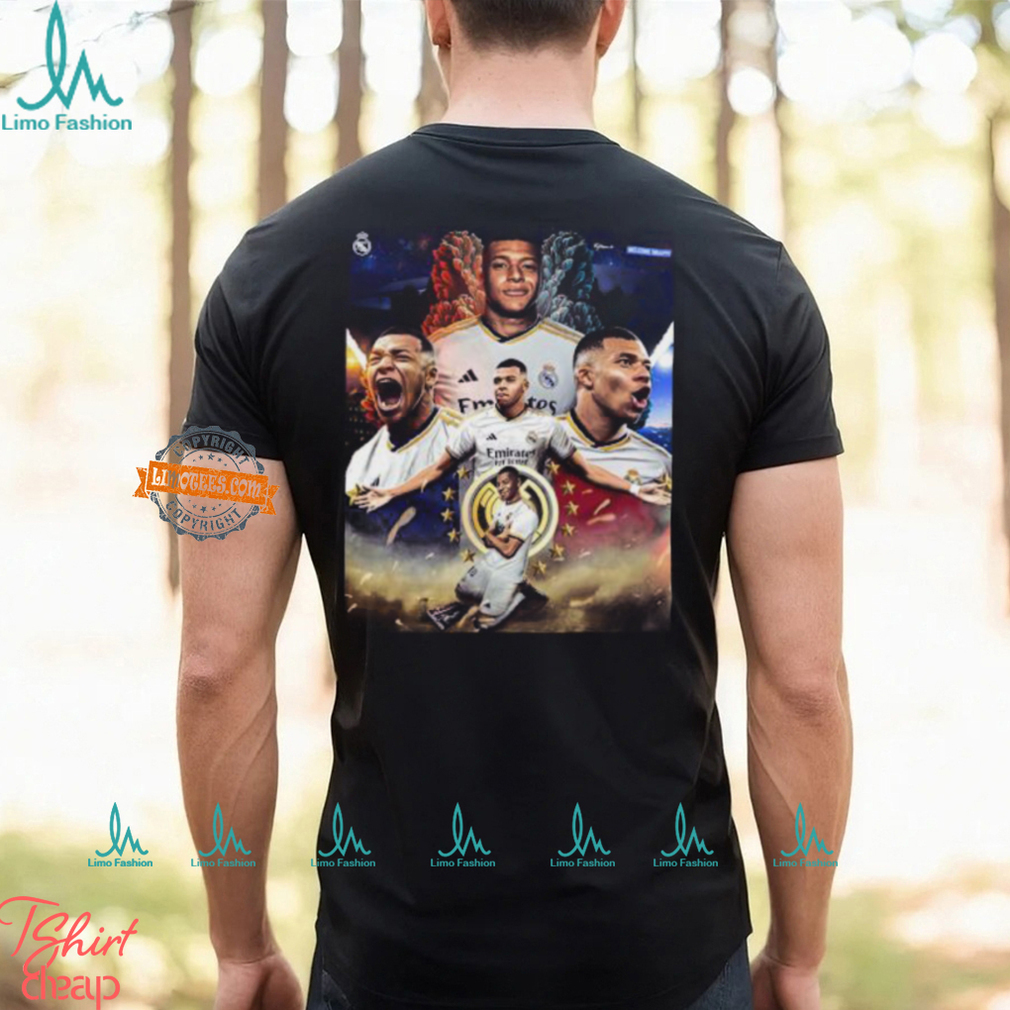 Welcome Kylian Mbappé To Real Madrid Vintage T Shirt Welcome Kylian Mbappé To Real Madrid Vintage T Shirt