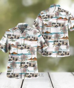 West Leisenring Pennsylvania West Leisenring Community Volunteer Fire Company Hawaiian Shirt Beach Summer