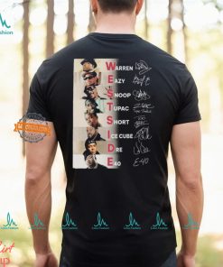 Westside Band All Members Signatures 2024 Shirt