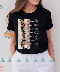 Westside Band All Members Signatures 2024 Shirt