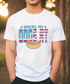 Where My Dogs At USA 4th Of July Shirt