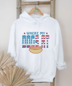 Where My Dogs At USA 4th Of July Shirt