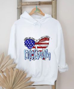 Where The Spirit Of Lord Is There Freedom Usa Flag Shirt