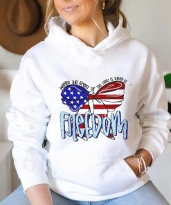 Where The Spirit Of Lord Is There Freedom Usa Flag Shirt