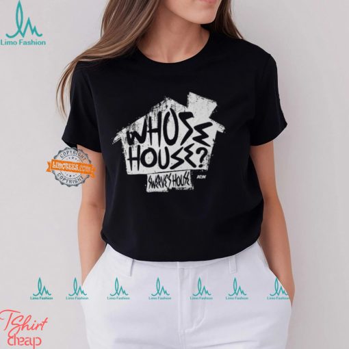 Whose House Sublimated Flag Shirt