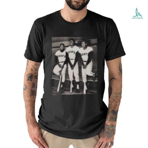 Willie Mays & Willie McCovey & Orlando Cepeda T Shirt