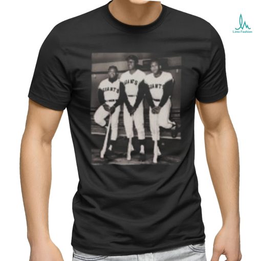 Willie Mays & Willie McCovey & Orlando Cepeda T Shirt