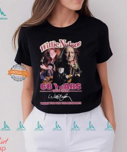 Willie Nelson 68 Years 1956 2024 Thank You For The Memories T Shirt