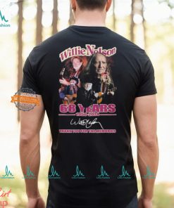 Willie Nelson 68 Years 1956 2024 Thank You For The Memories T Shirt