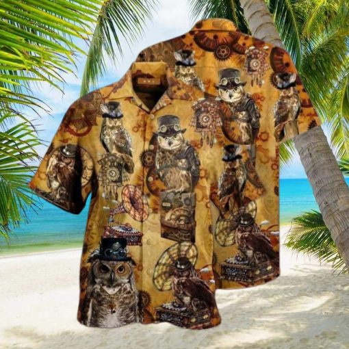 Wisdom Owls Aloha Hawaiian Shirts For Men And Women