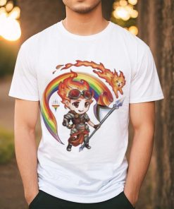 Wizard Magic Pride June 2024 Chandra and Embercat Shirt