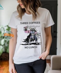 Wizard Of Barge Three Coffees No Lunch Shirt