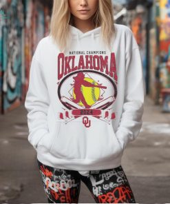 Women's Comfort Colors Cream Oklahoma Sooners 2024 NCAA Softball Women's College World Series Champions T Shirt