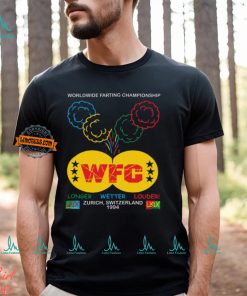 Worldwide Farting Championship Rings Pepper Shirt